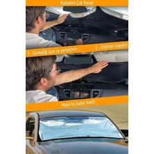 Velmora Volkswagen Scirocco 1.4 Tsı White Edition Ön Cam Güneşliği Şemsiye | Oto Güneşlik Perde