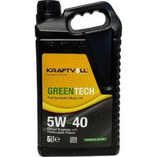 Kraftvoll 5W40 Tam Sentetik Motor Yağı