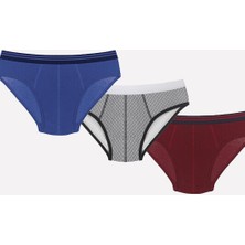 NBB Renkli 3lü Slip Külot