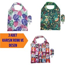Velmora Suya Dayanıklı Katlanabilir Çok Amaçlı Alışveriş Çantası | Pazar Arabası & Çantası