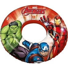 Velmora Avengers Temalı 50CM Şişme Deniz Simidi Yüzme Koltuğu | Kolluk & Simit