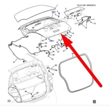 Chevrolet Spark M300 Arka Bagaj Kapağı Gm