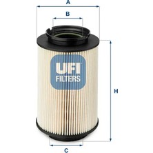 Ufi Volkswagen 1.9-2.0 Tdı / Caddy / Golf Plus / Golf V / Audi A3 / Seat Altea / Leon / Toledo / Skoda Octavia Yakıt Filtr