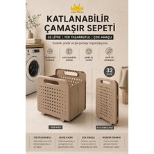 Velmora Katlanabilir Plastik , Yer Tasarrufu Sağlar | Çamaşır Sepeti