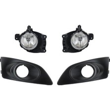 Mette Chevrolet Yeni Aveo T300 Sis Farı Seti (Sisler + Kapaklar)