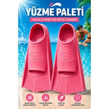 Velmora Pembe Havuz ve Deniz Yüzücü Ayak Paleti, Renkli ve Taşınabilir | Palet & Patik