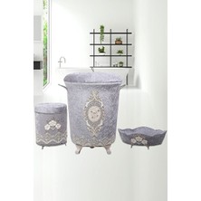 Velmora Dantelli Çeyizlik Banyo Seti, Şık ve Kullanışlı Tasarım | Çamaşır Sepeti