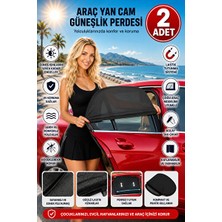 Velmora Esnek Uv Koruma Yan Cam Güneşlik Perdesi, Pratik ve Güçlü Koruma | Oto Güneşlik Perde