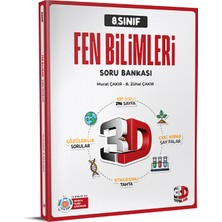 3D Yayınları 3D 2026 8. Sınıf Lgs Fen Bilimleri Soru Bankası