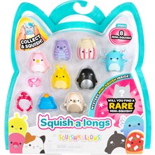 Squish-A-Longs 8 Figür-Yüzük Set Seri 3 AL0027
