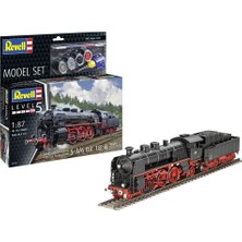 Revell Model Set Tren Express Loco S3/6 Br 18 5 With Tender 62168