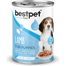 Bestpet Parça Etli Kuzu Etli Yavru Köpek Konservesi 400 gr