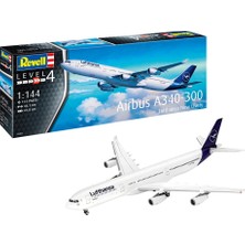 Revell Model Kit Uçak Airbus A340-300 Lufthansa New Livery 03803