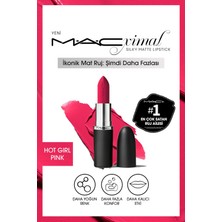 Macximal Silky Matte Mat Bitişli Ruj - Hot Girl Pink