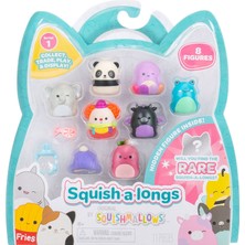 Squish-A-Longs 8 Figür-Yüzük Set Seri 1 AL0082