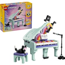 LEGO Creator 3’ü 1 Arada Müzikal Dekor Kedili Piyano 31392