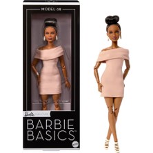 Barbie Basics 08 Siyahi Topuz Saçlı JJX27