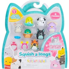Squish-A-Longs 8 Figür-Yüzük Set Seri 1 AL0083
