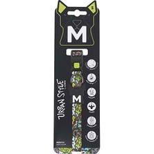 M-Pets Urban Style Freestyle Köpek Boyun Tasması Multicolor Small 22,9X35,6 cm