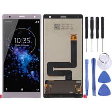 Piyatech Sony Xperia Xz2 Için Yüksek Çözünürlüklü Yedek Ekran Paneli (Mor)