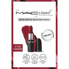 Macximal Mini Mac Silky Matte Lipstick - D For Danger 1.8g