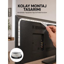 HERŞEYBURDAMODA Uzaktan Kumandalı LED Tv Arka Işık Şeridi Yeni Nesil