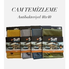 Suff Cam Temizleme Bezi Tulpe 40X40 4 Farklı Renk Seçeneği