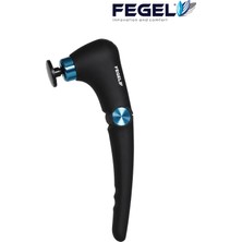 Fegel FG-2024 Sıcak-Soğuk 10 Başlıklı Katlanabilir Şarjlı Profesyonel Masaj Tabancası