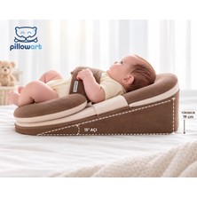 Pillowart Bebek Reflü Yatağı Premium | Anne Kucağı Konforu | Ergonomik Ayarlanabilir Destek Minderi Yıkanabilir
