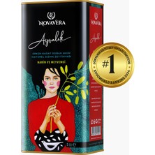 NovaVera Ayvalık Natürel Sızma Zeytinyağı 5 lt Erken Hasat Özellikleri ile Taze ve Aromatik