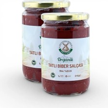 Mill & More Organik Tuzsuz Tatlı Biber Salçası 2 x 610 gr