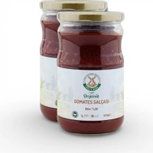Mill & More Organik Domates Salçası 2 x 650 gr Tuzsuz Bebek Gıdasına Uygun Sağlıklı Seçim