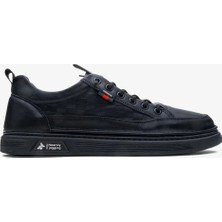Marcomen 152-19039 Deri Sneaker Ayakkabı Siyah Renk Siyah