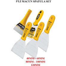Sgs Profesyonel 5'li Macun Spatula Set
