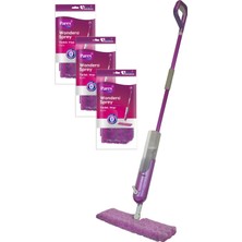 Parex Wondero Sprey Mop + 3 Adet Yedek Mop Avantaj Paketi
