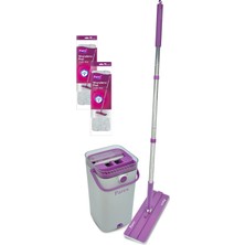 Parex Wondero Flat Temizlik Seti + 2 Adet Yedek Mop Avantaj Paketi