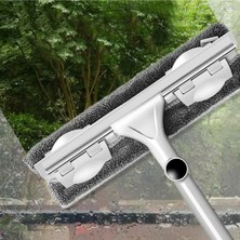 Empressco Mandallı Kıskaçlı Istediğin Bezi Tak Yer Duvar Cam Silme Mopu (Mikrofiber Yedek Bez Hediyeli)