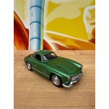 Scntoys Mercedes-Benz 300 Sl Yeşil 1954 Model Klasik Araba Mercedes 300 Sl Diecast Model Araba Sesli Işıklı