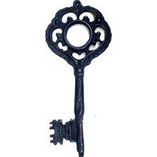 Skygo Mistik Dekor Anahtar, 197X83 mm - Büyük Boy, Antik, Vintage Stil Süs Tasarım Aksesuar Anahtarı