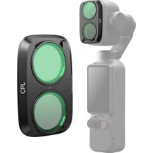 Telesin Osmo Pocket 4p Uyumlu Cpl Filtre - Osmo Pocket 4 Pro Cpl Filtresi