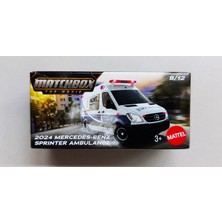 Matchbox The Movie - 2024 Mercedes-Benz Sprinter Ambulance ( Power Grabs Özel Model )