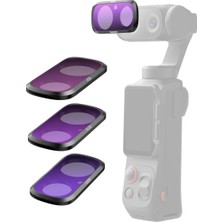 Telesin INSTA360 Luna Ultra Uyumlu Nd Filtre Seti (ND4+ND16+ND64)