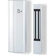 Omega Kollu Manyetik Kilit 280 kg 12-24V Dc Izleme Kontaklı Buton Mevcut