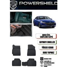 POWERSHIELD Hyundai Elantra 2020 ve Sonrası Uyumlu Araca Özel Premium 4d Havuzlu Oto Paspas Takımı