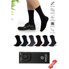 Dayco Premium Erkek Kışlık Bambu Soket Çorap 6lı Asorti Paket - 486 - 41-45