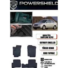 POWERSHIELD  Hyundai Accent Era 2006-2012 Uyumlu Araca Özel Premium 5D Havuzlu Oto Paspas Takımı