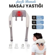 Ensiga 8d Yeni Nesil Boyun Sırt Omuz Yoğurma Asmalı Masaj Cihazı
