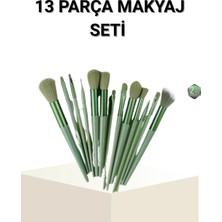 Astraltech 13’lü Profesyonel Makyaj Fırça Seti – Yumuşak Sentetik Kıllı, Tüm Cilt Tiplerine Uygun