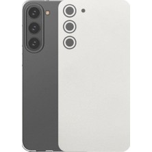 Kapps Samsung Galaxy S23 Plus ile Uyumlu Bumper Serisi Premium Arka Kapak Kaplama(Kenarlar Yoktur!)
