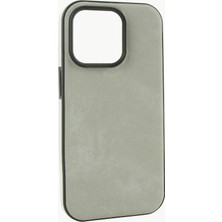 Gees Global iPhone 14 Pro Max Nubuk Lüx Velvet Silikon Kılıf